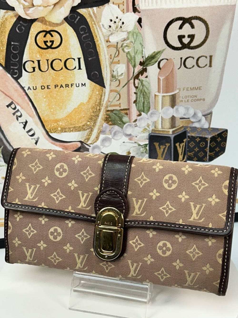 Louis Vuitton Monogram Idylle Portefeiulle Sarah Wallet 😍 - Picture 9 of 17